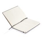 Notebook A5 deluxe cu copertă tare din PU personalizat cu logo