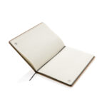 Notebook A5 din hârtie kraft reciclată personalizat cu logo