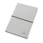 Notebook A5 din piele reciclată personalizat cu logo