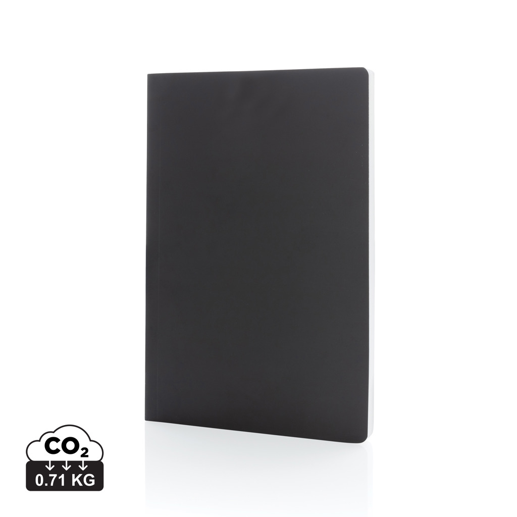 Notebook A5 Impact cu hârtie de piatră, copertă tare personalizat cu logo