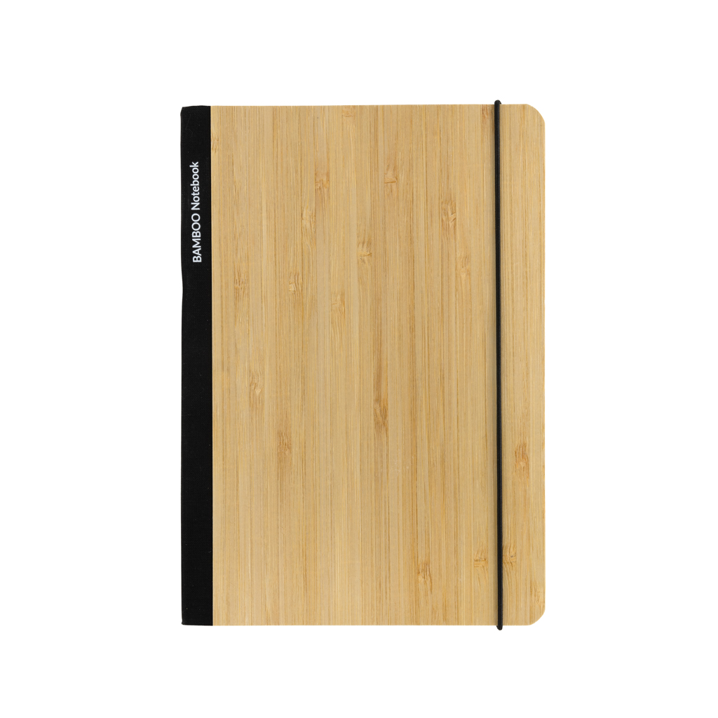 Notebook A5 Scribe din bambus personalizat cu logo