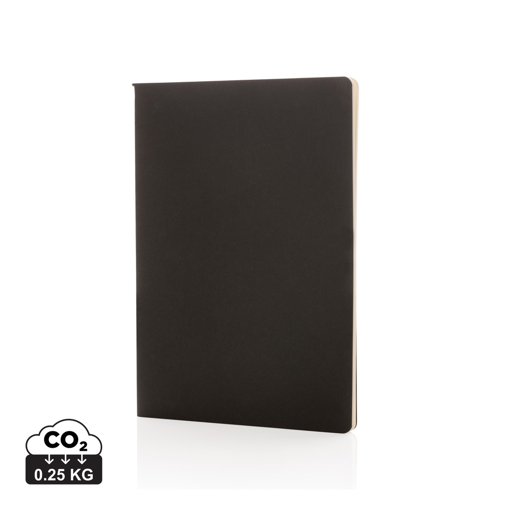 Notebook A5 standard cu copertă moale personalizat cu logo
