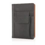 Notebook cu buzunar pentru telefon personalizat cu logo