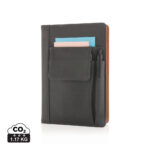 Notebook cu buzunar pentru telefon