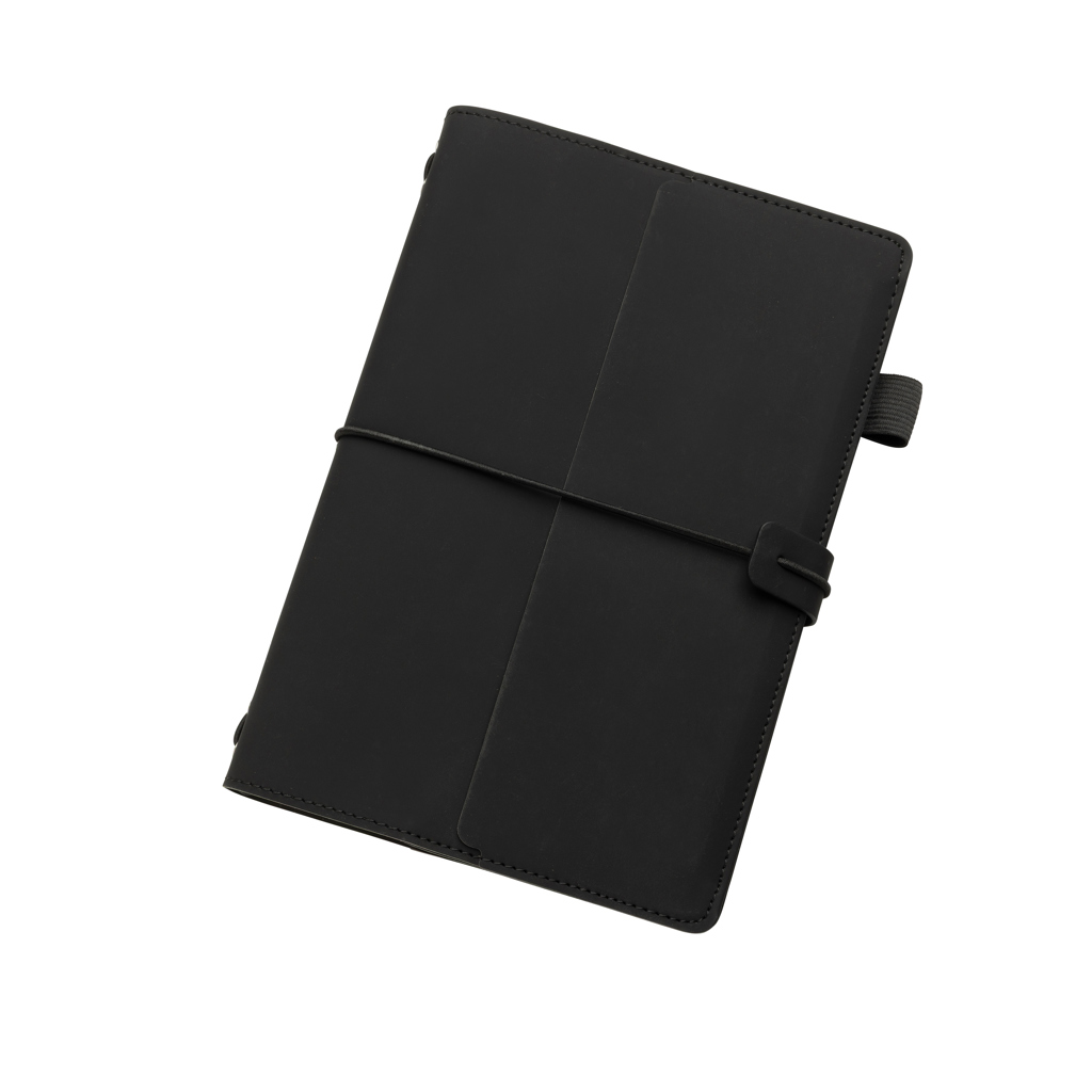 Notebook Daily Notes 3 în 1 cu refill din PU personalizat cu logo