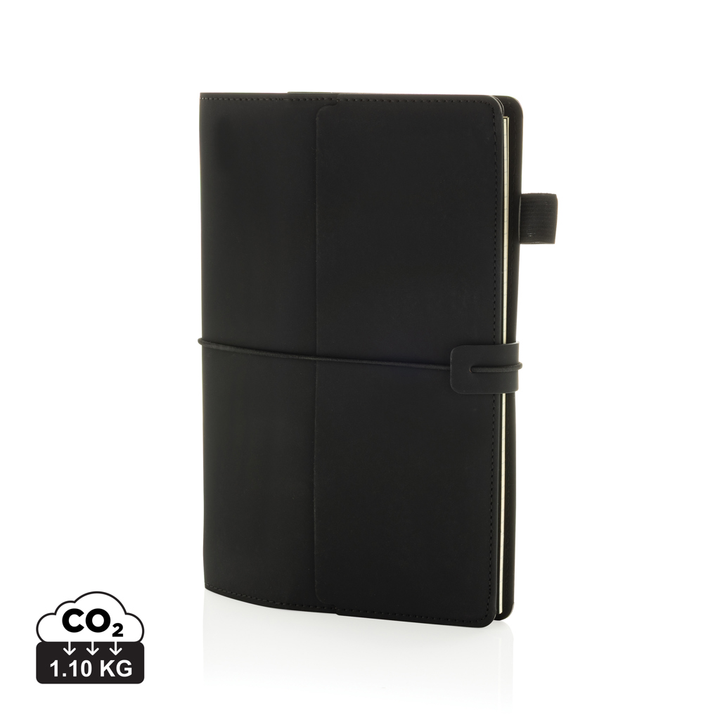 Notebook Daily Notes 3 în 1 cu refill din PU personalizat cu logo