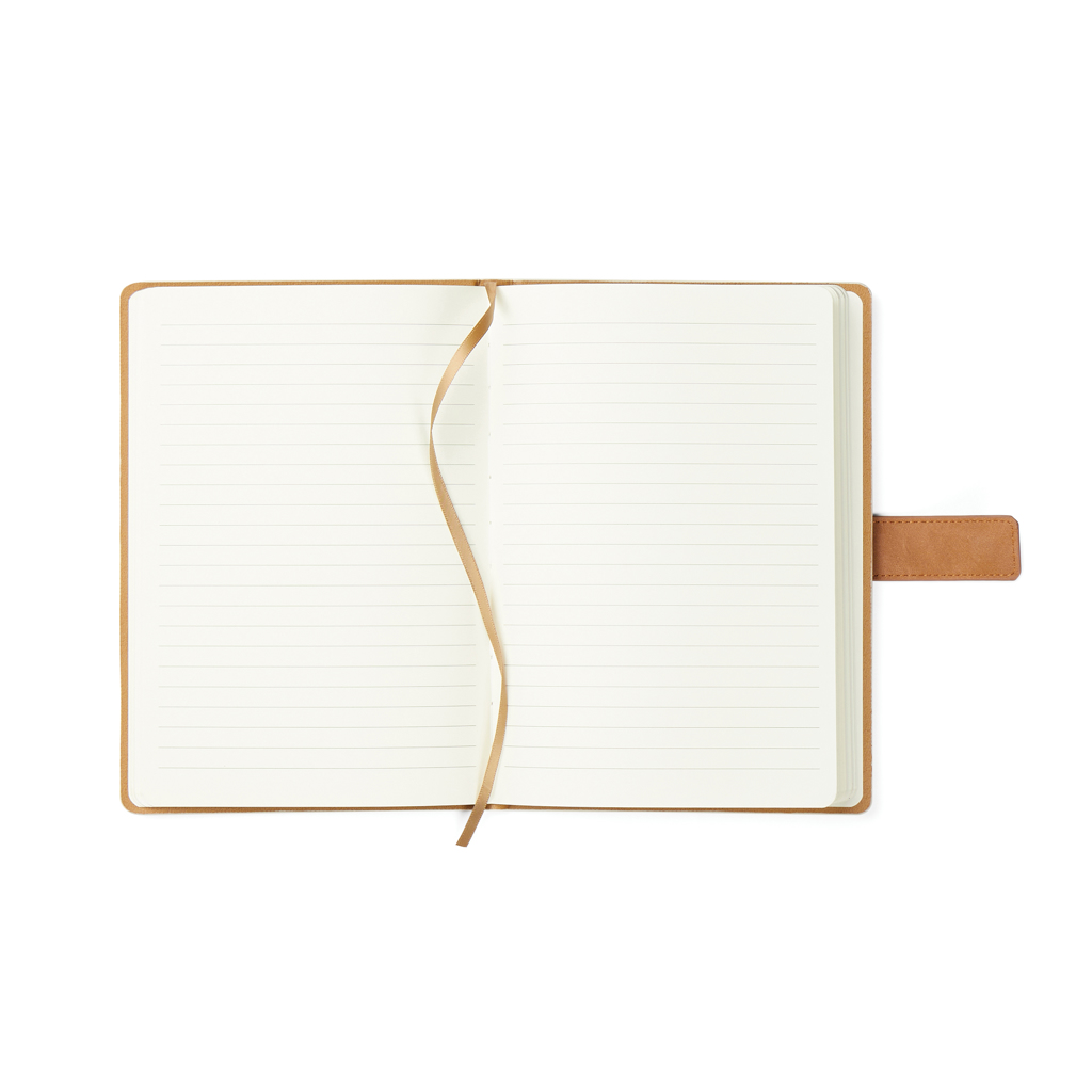 Notebook VINGA Bosler din pânză reciclată RCS personalizat cu logo
