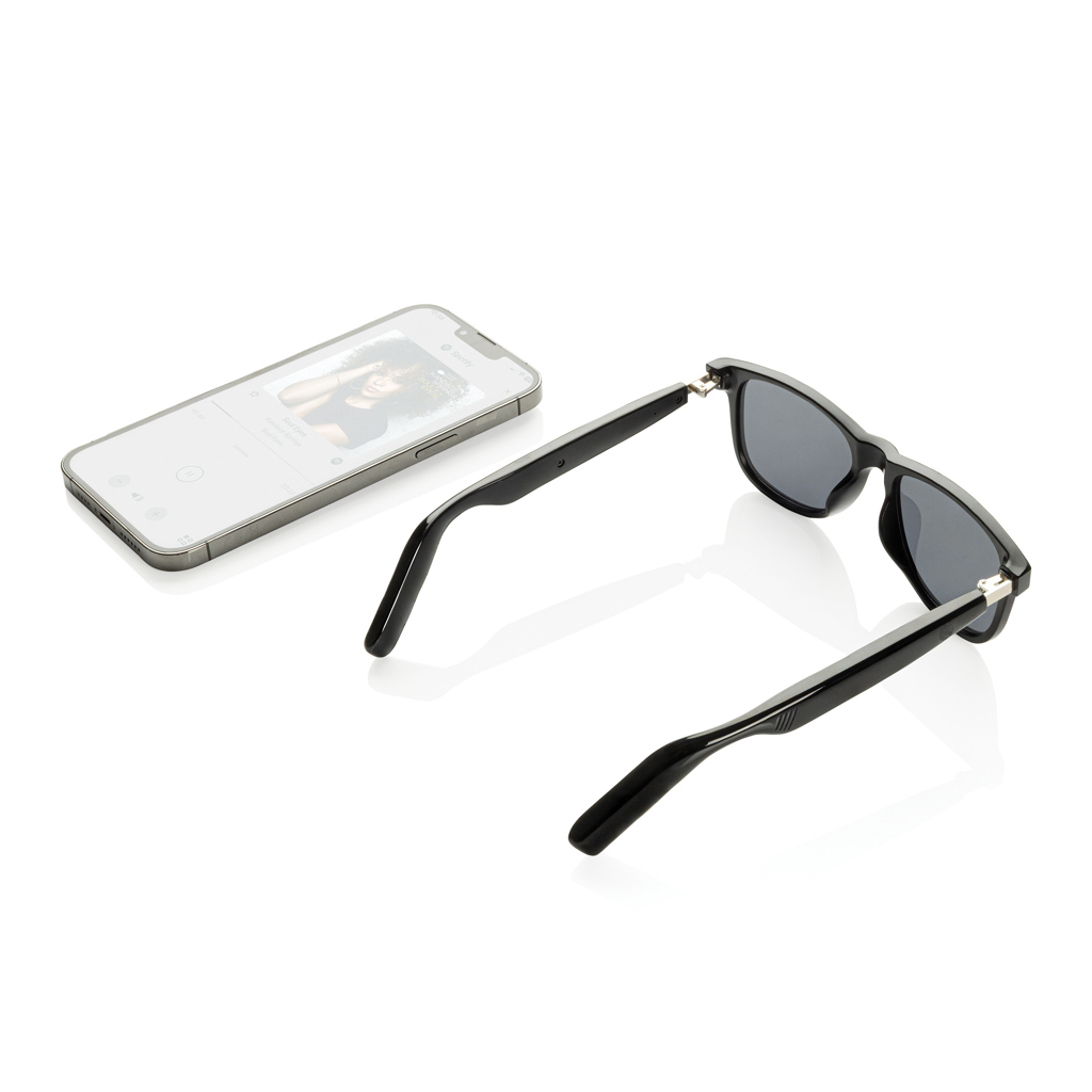 Ochelari audio AI Miro cu funcție de traducere personalizat cu logo