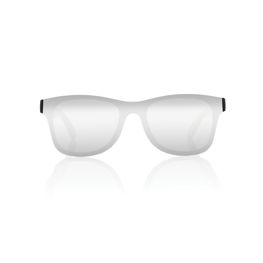 Ochelari de soare Prism, plastic reciclat, cu ramă de bambus personalizat cu logo