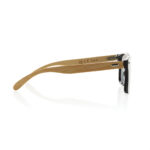 Ochelari de soare Prism, plastic reciclat, cu ramă de bambus personalizat cu logo