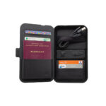 Organizator pentru călătorii Swiss Peak cu încărcător 3în1 personalizat cu logo