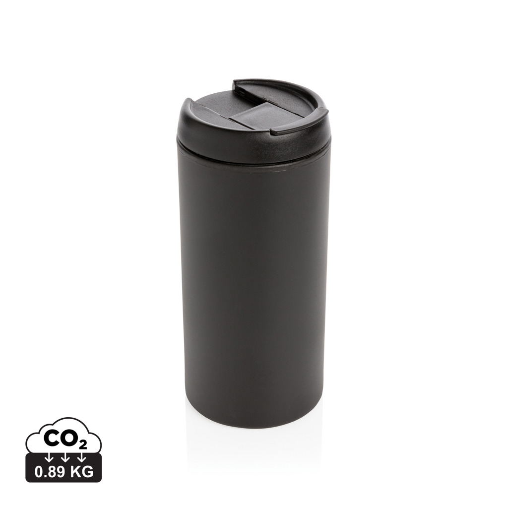 Pahar cafea Metro din oțel inoxidabil reciclat RCS personalizat cu logo