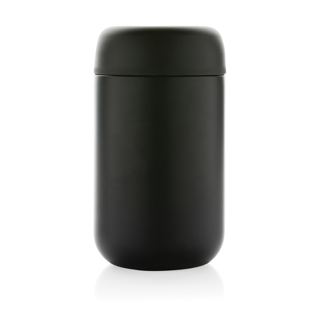 Pahar ermetic Brew din inox reciclat certificat RCS personalizat cu logo