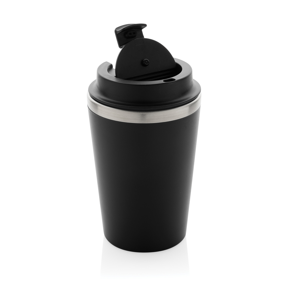 Pahar termoizolant Java de 350ml, reciclat RCS personalizat cu logo