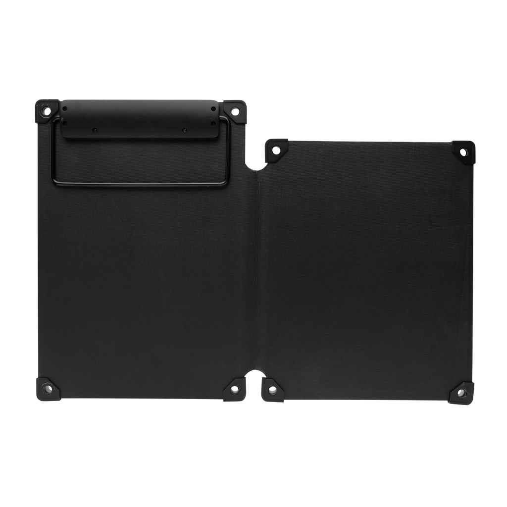Panou solar portabil Solarpulse 10W din plastic reciclat personalizat cu logo