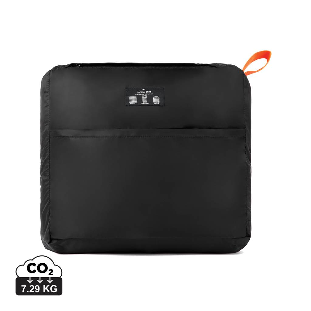 Pătură 3-în-1 Nordic Drift GRS Adventure personalizat cu logo