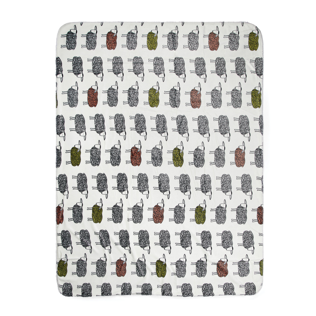 Pătură VINGA Sheep din PET reciclat personalizat cu logo