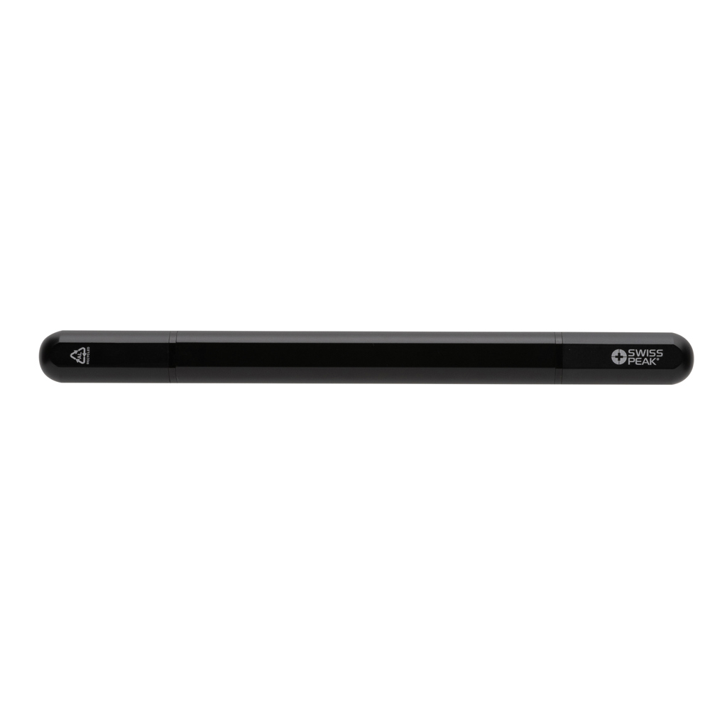 Pix dual Swiss Peak Storm din aluminiu reciclat RCS personalizat cu logo