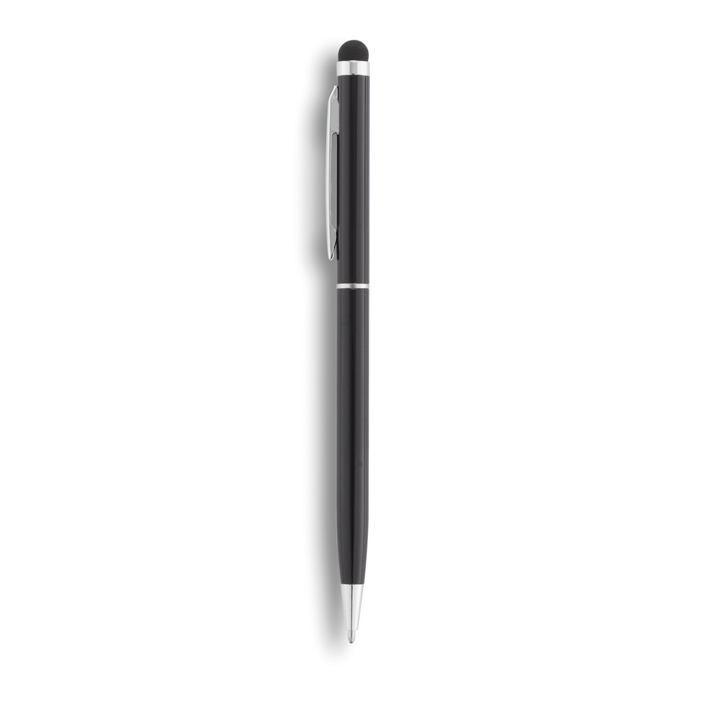 Pix subțire din metal cu stylus personalizat cu logo