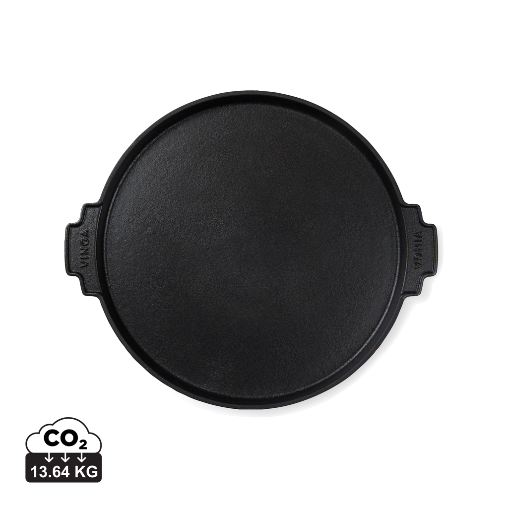 Placă grill rotundă VINGA Monte Ardoise, 30 cm