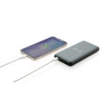 Powerban wireless 10W de 10.000 mAh fast charging personalizat cu logo