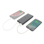 Powerbank 18W de 10.000 mAh din aluminiu personalizat cu logo
