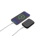 Powerbank magnetic MagBoost de 5.000 mAh din rplastic RCS personalizat cu logo