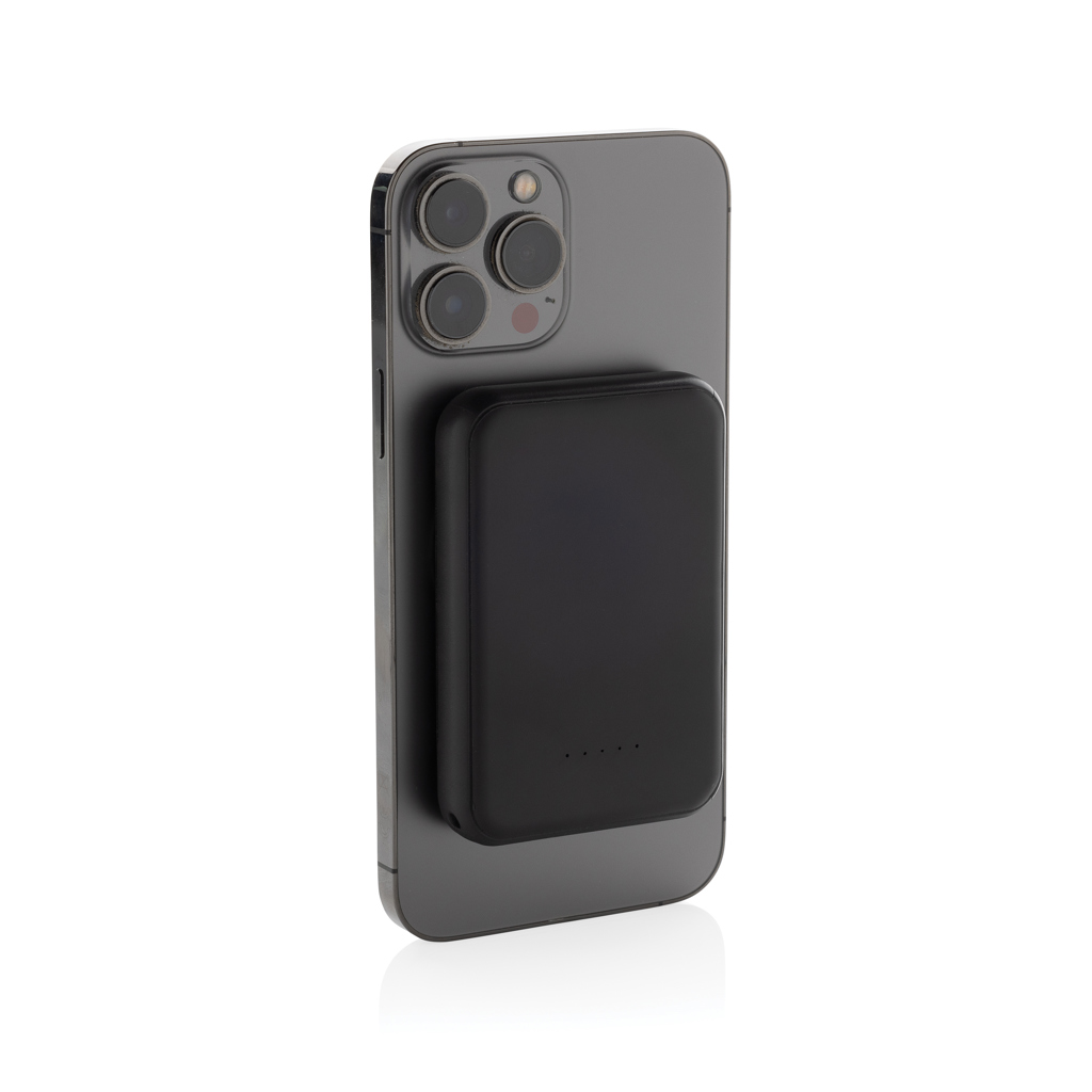 Powerbank magnetic Stellar 5W de 5.000 mAh RCS personalizat cu logo