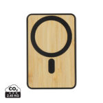 Powerbank magnetic Zen 5W 5.000 mAh din bambus si rplastic