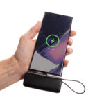 Powerbank Powerlink de 3.000 mAh Conector USB C din rplastic personalizat cu logo