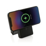 Powerbank solar wireless Skywave 10W de 5000mAh din rplastic personalizat cu logo