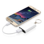 Powerbank tip breloc 1.000 mAh personalizat cu logo