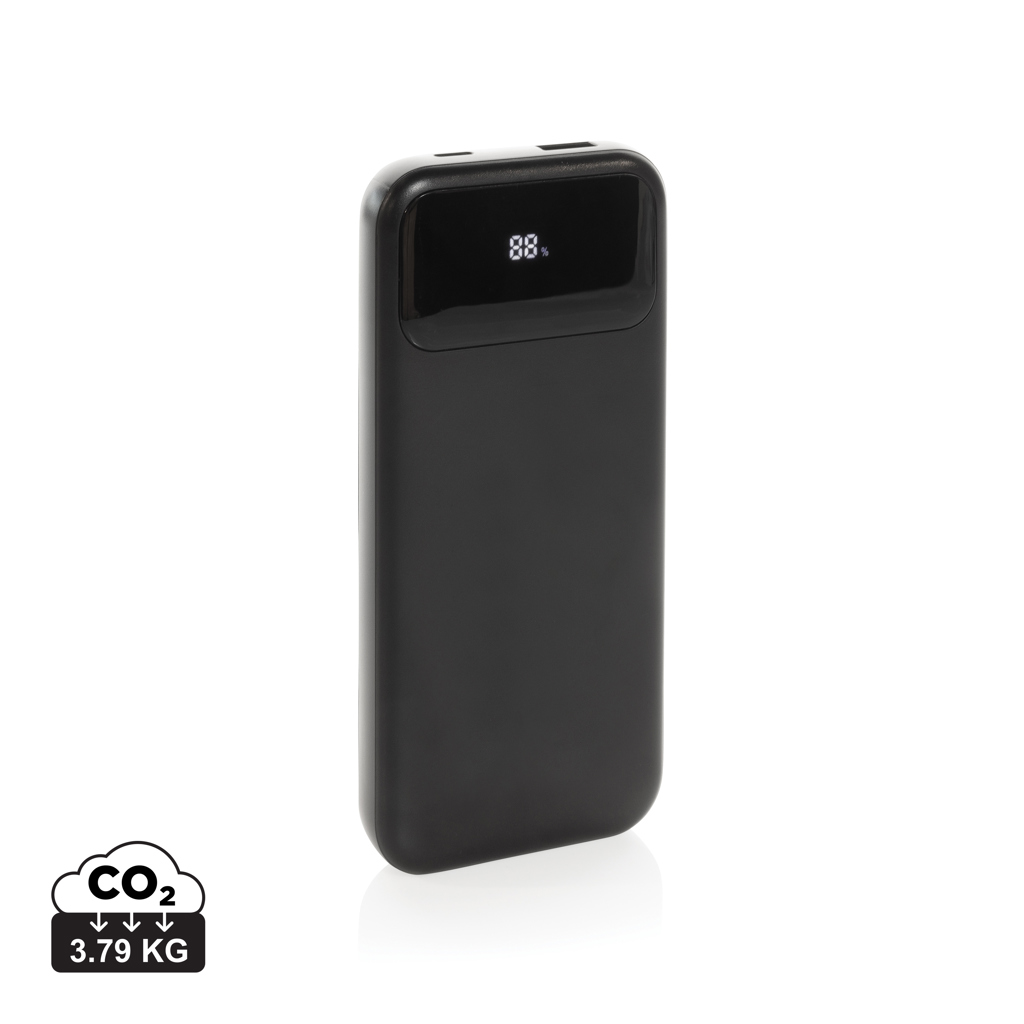 Powerbank Turbopack de 10.000mAh RCS cu cablu integrat personalizat cu logo