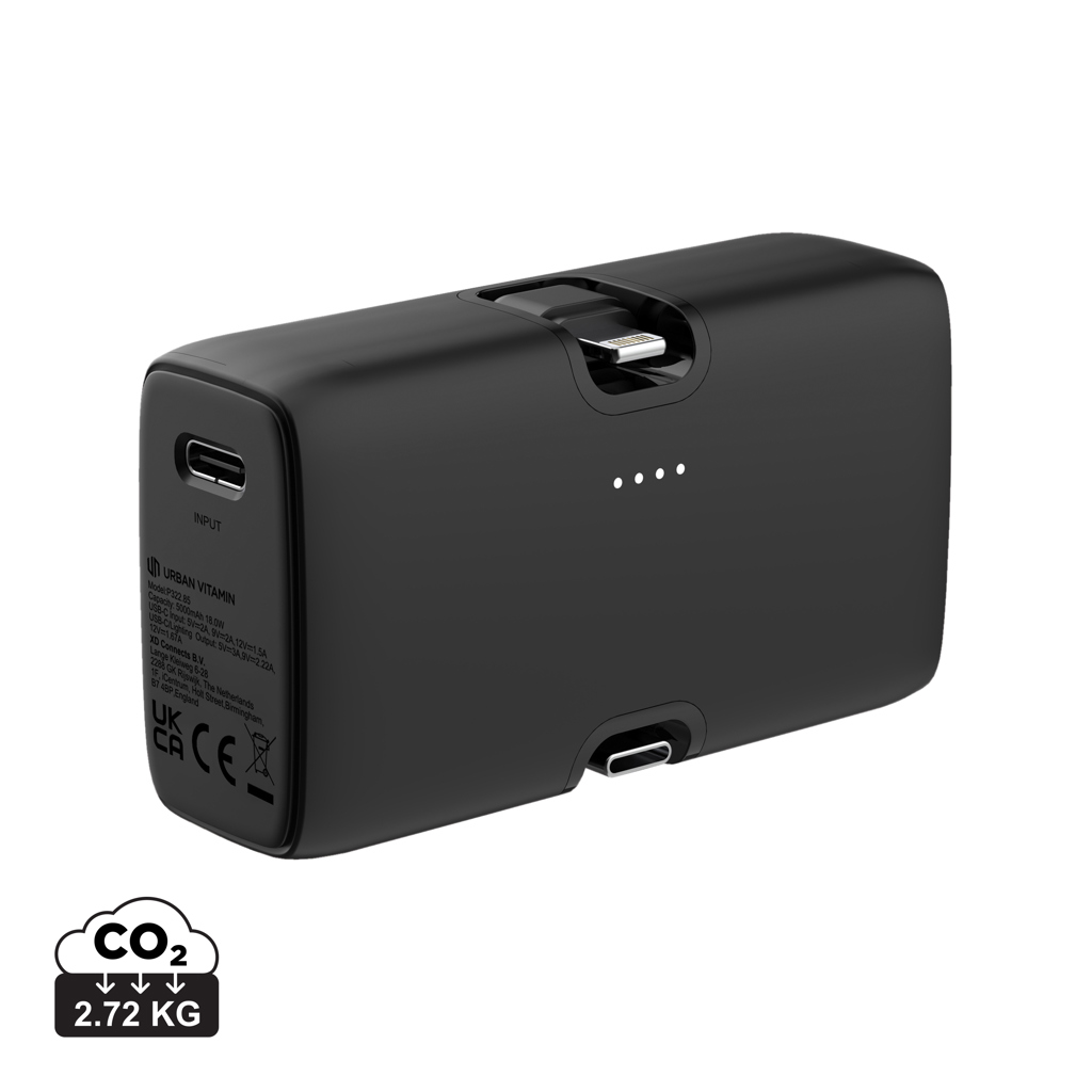 Powerbank Urban Vitamin Los Angeles 20W din rplastic RCS personalizat cu logo