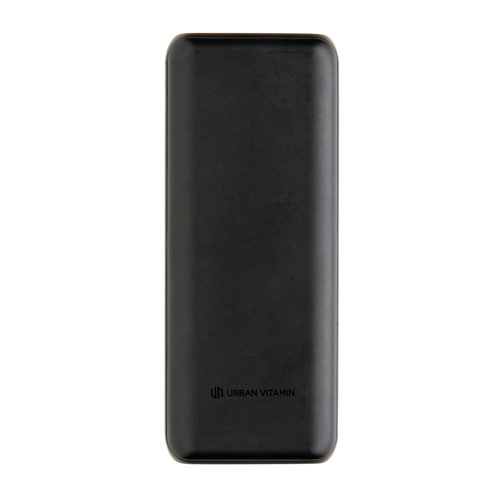 Powerbank Urban Vitamin Pasadena 18W de 20.000 mAh personalizat cu logo