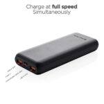 Powerbank Urban Vitamin Pasadena 18W de 20.000 mAh personalizat cu logo