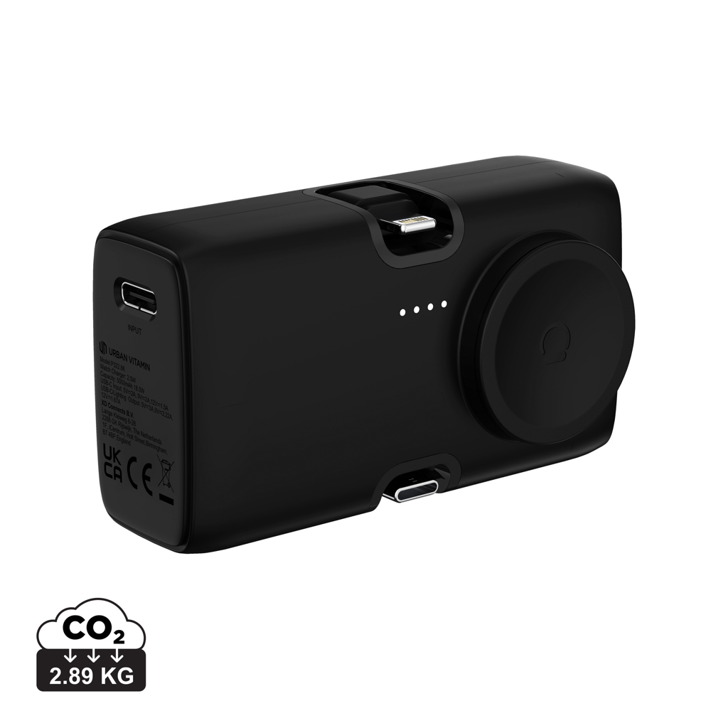 Powerbank Urban Vitamin San Diego 20W din rplastic RCS personalizat cu logo