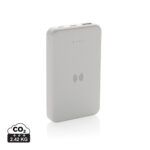 Powerbank wireless 5W de 5.000 mAh din plastic reciclat RCS