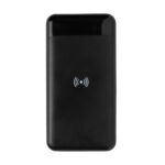 Powerbank wireless din plastic reciclat standard RCS personalizat cu logo