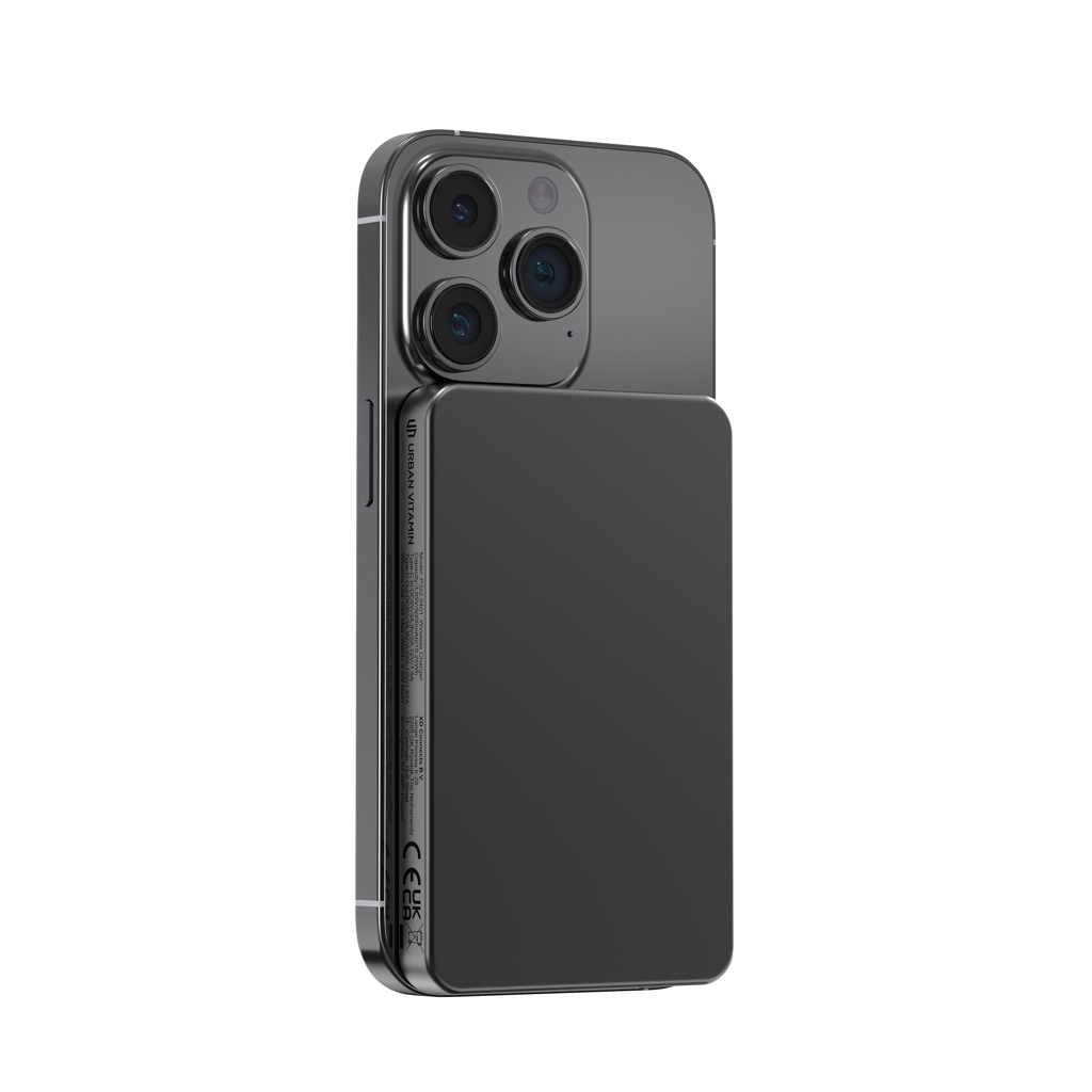 Powerbank wireless magnetic Urban Vitamin Marin 5000mAh 15W personalizat cu logo