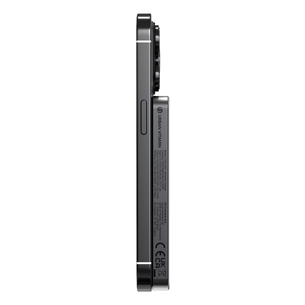 Powerbank wireless magnetic Urban Vitamin Marin 5000mAh 15W personalizat cu logo