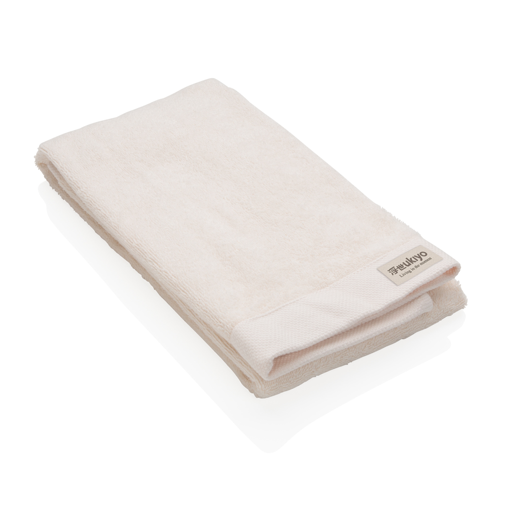Prosop baie Ukiyo Sakura AWARE™ 500 gsm 50 x 100cm personalizat cu logo