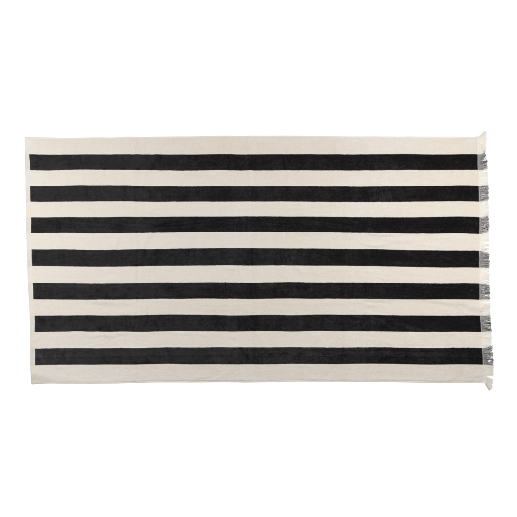Prosop de plajă de lux XL, Ukiyo Yukari AWARE™ 100x180cm personalizat cu logo