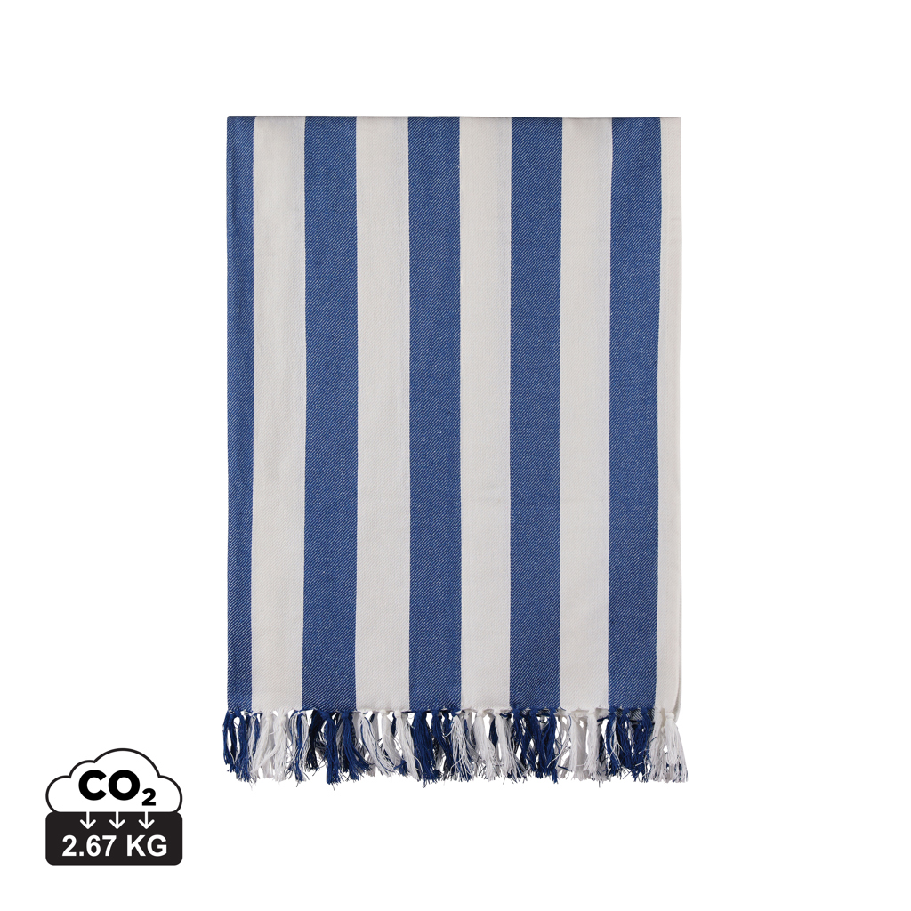 Prosop tip hamam VINGA Ornos GRS din bumbac reciclat personalizat cu logo