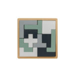 Puzzle Cree din lemn personalizat cu logo