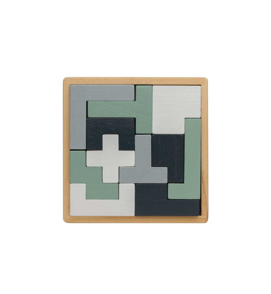 Puzzle Cree din lemn personalizat cu logo