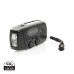 Radio portabil RescueWave din plastic reciclat RCS