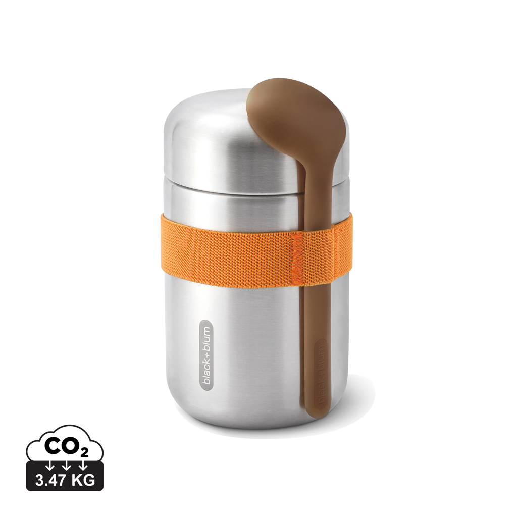 Recipient pentru alimente Black+Blum 400 ml personalizat cu logo