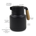 Recipient pentru băuturi VINGA Arbe RCS 1200 ML personalizat cu logo