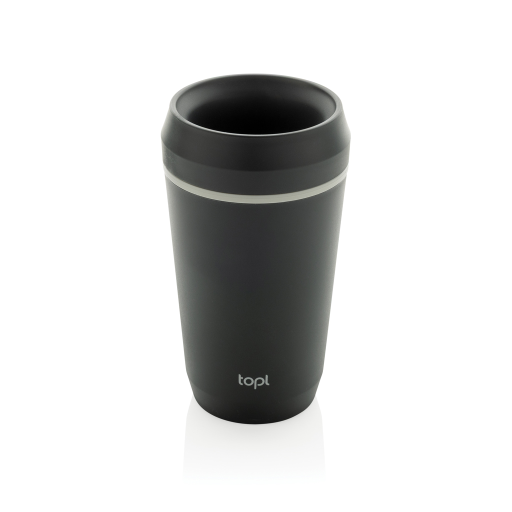 Recipient pentru cafea Topl 354ml cu deschidere la 360° personalizat cu logo